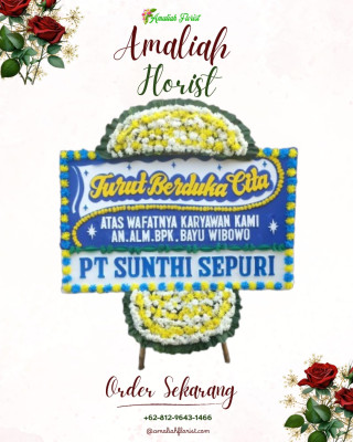 Papan Bunga Duka di Kegayem