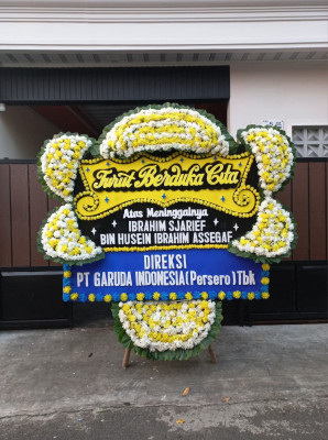 Papan Bunga Duka di Kegayem