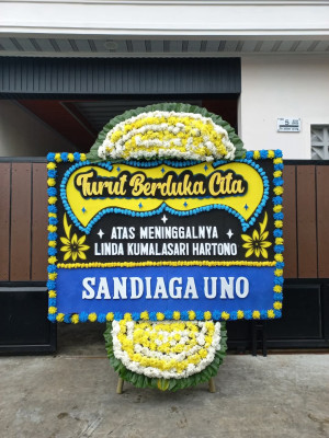Papan Bunga Duka di Kegayem