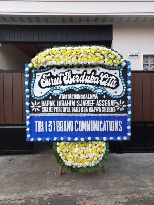 Papan Bunga Duka di Kegayem